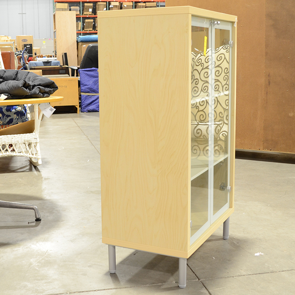 IKEA Display With Glass Doors EBTH